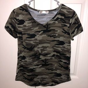 Camo Short Sleeve Shirt